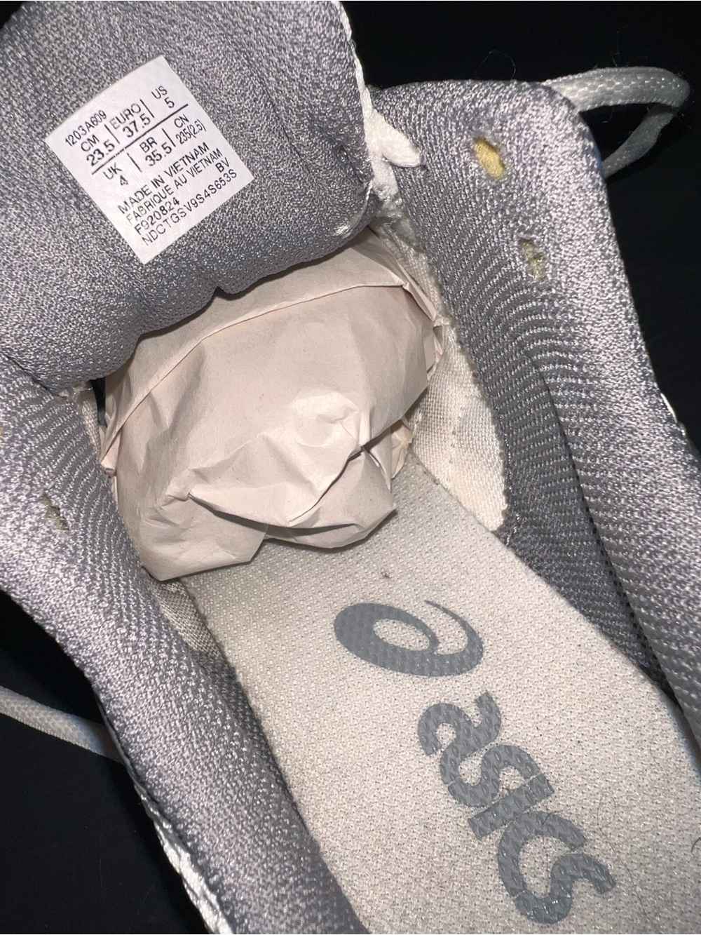 Womens ASICS GEL-1130 ‘Cream Blueberry’ Size 6.5 - Picture 13 of 16